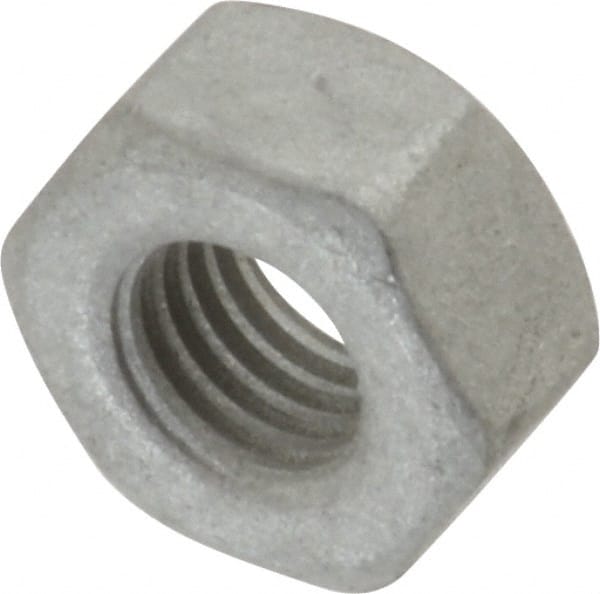 Armor Coat - 1/4-28 UNF Steel Right Hand Hex Nut - 7/16" Across Flats, 7/32" High, Armor Coat Finish - Exact Tooling