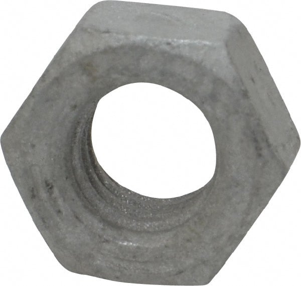 Armor Coat - 5/16-18 UNC Steel Right Hand Hex Nut - 1/2" Across Flats, 17/64" High, Armor Coat Finish - Exact Tooling