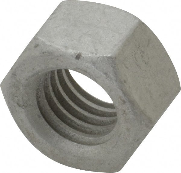 Armor Coat - 1/2-13 UNC Steel Right Hand Hex Nut - 3/4" Across Flats, 7/16" High, Armor Coat Finish - Exact Tooling