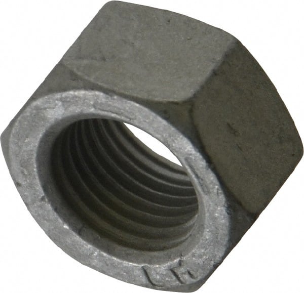 Armor Coat - 1/2-20 UNF Steel Right Hand Hex Nut - 3/4" Across Flats, 7/16" High, Armor Coat Finish - Exact Tooling