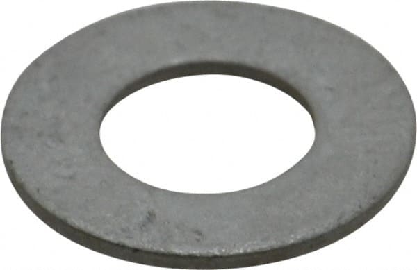 Armor Coat - 7/16" Screw, Grade 8 Alloy Steel SAE Flat Washer - 15/32" ID x 59/64" OD, 0.05" Thick - Exact Tooling