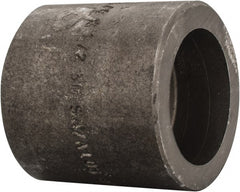 Made in USA - Size 3/4 x 1/2", Class 3,000, Forged Carbon Steel Black Pipe Reducing Coupling - 3,000 psi, Socket Weld End Connection - Exact Tooling