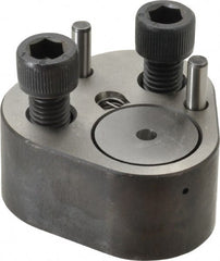 Dayton Lamina - 1" Shank Diam, 2-3/4" Base Length x 2.72" Base Width x 1-1/4" Base Height, 1/2-13 Thread, Alloy Steel Mold Punch Retainer - 1/4" Dowel Diam, 15/16" Length Between Dowel & Screw, 1-3/4" Thread Length, Ball Lock, Light Duty (LRT) Series - Exact Tooling