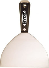 Hyde Tools - 6" Wide Flexible Blade Stainless Steel Joint Knife - Flexible, Nylon Handle - Exact Tooling