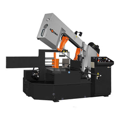 Cosen - Horizontal Bandsaws; Machine Style: Semi-Automatic ; Drive Type: Variable Frequency ; Angle of Rotation: 45; 90 ; Maximum Capacity (Rectangular) (Inch): 16 x 25 ; Maximum Capacity (Rounds) (Inch): 16.5 ; Phase: 3 - Exact Tooling