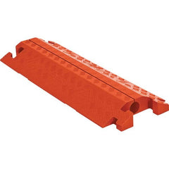 Checkers - On Floor Cable Covers Cover Material: Polyurethane Number of Channels: 1 - Exact Tooling