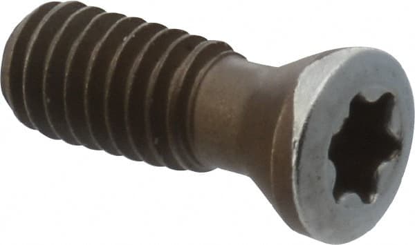 Iscar - Torx Cap Screw for Indexable Turning - M4x0.7 Thread, For Use with Inserts - Exact Tooling
