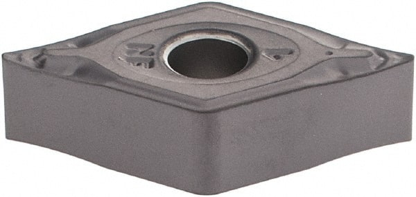 Iscar - DNMG331 NF Grade IC907 Carbide Turning Insert - 55° Diamond, 3/8" Inscr Circle, 3/16" Thick, 1/64" Corner Radius - Exact Tooling
