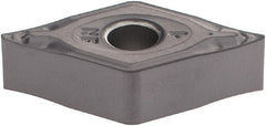 Iscar - DNMG331 NF Grade IC907 Carbide Turning Insert - 55° Diamond, 3/8" Inscr Circle, 3/16" Thick, 1/64" Corner Radius - Exact Tooling