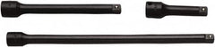 SK - 3/8" Drive Socket Impact Extension Set - 3 Pieces, Includes 3, 6, 10" Lengths - Exact Tooling