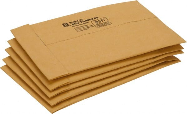 Made in USA - 10" Long x 6" Wide Regular Jiffy Padded Mailer - Exact Tooling