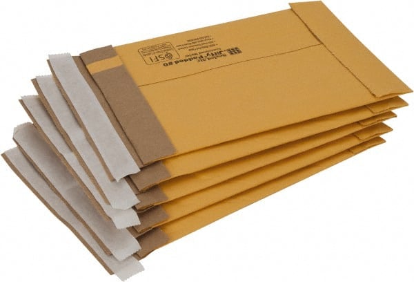 Made in USA - 10" Long x 6" Wide Peel-Off Self-Seal Jiffy Padded Mailer - Exact Tooling