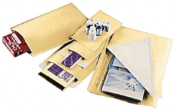 Made in USA - 16" Long x 10-1/2" Wide Peel-Off Self-Seal Jiffylite Bubble Cushioned Mailer - Exact Tooling