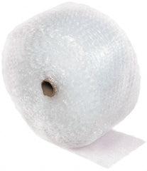 Made in USA - 500' Long x 12" Wide x 3/16" Thick, Small Sized Bubble Roll - Clear, Perforated Every 12" - Exact Tooling