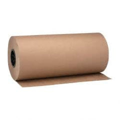 Made in USA - 900' Long x 18" Wide Roll of Recycled Kraft Paper - 8-1/2" OD, 40 Lb Paper Weight, 20 Lb per Roll - Exact Tooling