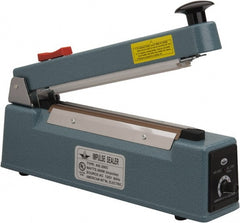 Value Collection - 8" Max Seal, 6 mil Thick, Table Top Thermal Impulse Sealer with Cutter - 260 Watts - Exact Tooling