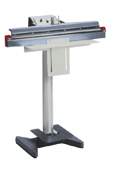 Value Collection - 18" Max Seal, 6 mil Thick, Foot Operated Thermal Impulse Sealer - 500 Watts - Exact Tooling