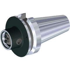 Kennametal - KM63 System Size, BTKV50 Taper, Modular Tool Holding System Adapter - 140mm Projection, 63mm Body Diam, 241.81mm OAL, Through Coolant - Exact Tooling