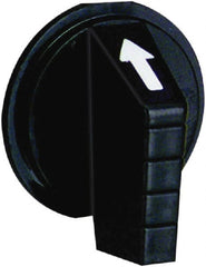 Square D - 30mm, Black, Selector Switch Operating Knob - For Use with Selector Switch - Exact Tooling