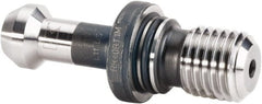 Kennametal - BT40 Taper, M16x2 Thread, 45° Angle Radius, Standard Retention Knob - 2.3622" OAL, 0.5886" Knob Diam, 1-3/8" from Knob to Flange, 0.6689" Pilot Diam - Exact Tooling
