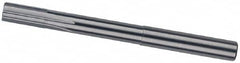 Kennametal - 5mm Carbide-Tipped 4 Flute Chucking Reamer - Straight Flute, 6mm Straight Shank, 12mm Flute Length, 74mm OAL - Exact Tooling