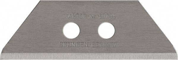 Martor USA - Carbon Steel Utility Knife Blade - 2-3/16" Blade Length, 0.025" Blade Thickness - Exact Tooling