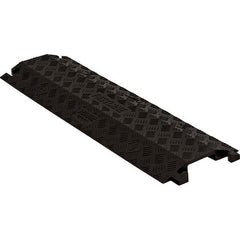 Checkers - On Floor Cable Covers Cover Material: Polyurethane Number of Channels: 1 - Exact Tooling