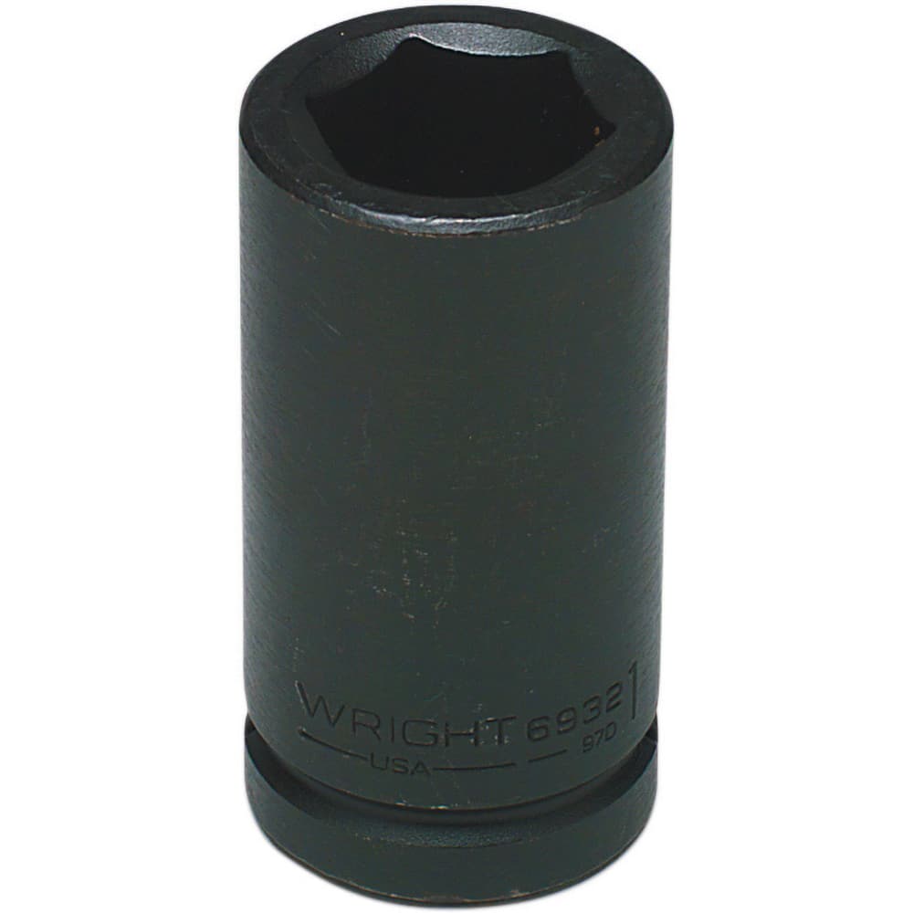 Wright Tool & Forge - Impact Sockets; Drive Size: 3/4 ; Size (Inch): 3/4 ; Type: Deep ; Style: Impact Socket ; Style: Impact Socket ; Style: Impact Socket - Exact Tooling