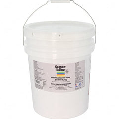 Synco Chemical - 30 Lb Pail Silicone General Purpose Grease - Translucent White/Gray, Food Grade, 500°F Max Temp, NLGIG 2, - Exact Tooling