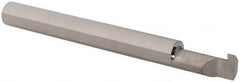 Scientific Cutting Tools - 0.063" Groove Width, 1/4" Min Hole Diam, 1/2" Max Hole Depth, Retaining Ring Grooving Tool - 0.06" Projection, 2" Shank Length, 2-1/2" OAL, Solid Carbide, Uncoated - Exact Tooling