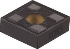 Kennametal - CNMG542 UP Grade KCM15 Carbide Turning Insert - TiCN/Al2O3 Finish, 80° Diamond, 5/8" Inscr Circle, 1/4" Thick, 1/32" Corner Radius - Exact Tooling