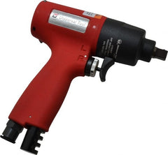 Universal Tool - 3/8" Drive, 10,000 RPM, 10 to 75 Ft/Lb Torque Impact Wrench - Pistol Grip Handle, 1,700 IPM, 5 CFM, 90 psi, 1/4" NPT Inlet - Exact Tooling