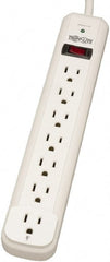 Tripp-Lite - 7 Outlets, 120 VAC15 Amps, 25' Cord, Power Outlet Strip - Floor, Keyhole Mount, 5-15 NEMA Configuration, 11.69" Strip - Exact Tooling