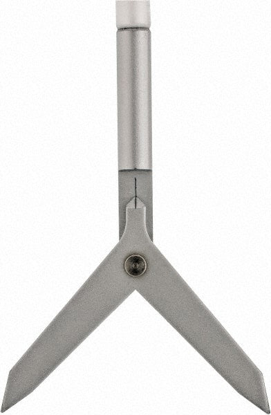 SPI - 0.2" Head Diam, 3/8" Shank Diam, Double End, Mechanical Round Bar Center Finder - Cylindrical Contact - Exact Tooling