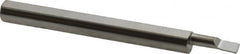 Accupro - 0.12" Min Bore Diam, 0.35" Max Bore Depth, 3/16 Shank Diam, Boring Bar - Left Hand Cut, Solid Carbide, Bright Finish - Exact Tooling