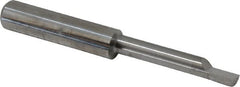 Accupro - 0.23" Min Bore Diam, 1-1/4" Max Bore Depth, 5/16 Shank Diam, Boring Bar - Left Hand Cut, Solid Carbide, Bright Finish - Exact Tooling