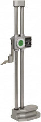Value Collection - 18" Dial Height Gage - 0.001" Graduation, Accurate to 0.002", Dial and Counter Display - Exact Tooling