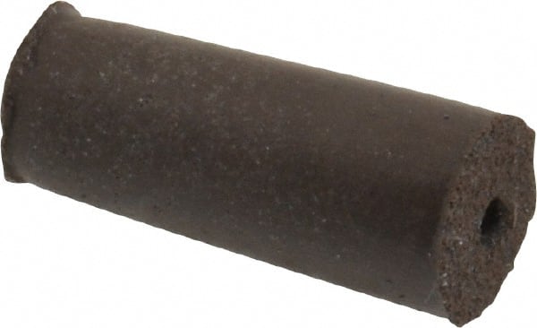 Cratex - 3/8" Max Diam x 7/8" Long, Taper, Rubberized Point - Medium Grade, Silicon Carbide, 1/8" Arbor Hole, Unmounted - Exact Tooling