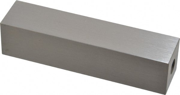 Mitutoyo - 4" Square Steel Gage Block - Accuracy Grade 0, Includes Certificate of Inspection - Exact Tooling