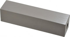 Mitutoyo - 4" Square Steel Gage Block - Accuracy Grade 0, Includes Certificate of Inspection - Exact Tooling