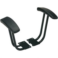 ALERA - Black Fixed Arm Kit - For Alera Interval, Essentia Series Chairs & Stools - Exact Tooling