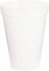 DART - Foam Drink Cups, 12 oz, 1000/Carton - White - Exact Tooling