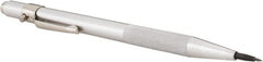 Made in USA - 6-1/4" OAL Retractable Pocket Scriber - Carbide Point - Exact Tooling