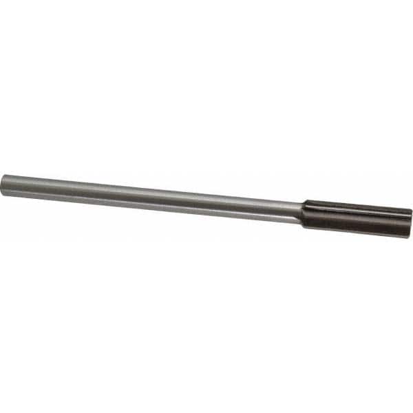 Interstate - 0.593" High Speed Steel Chucking Reamer - Exact Tooling