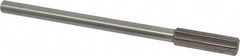 Interstate - 0.596" High Speed Steel Chucking Reamer - Exact Tooling