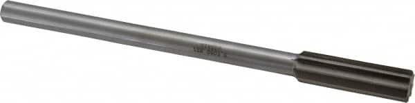 Interstate - 0.606" High Speed Steel Chucking Reamer - Exact Tooling
