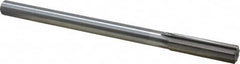 Interstate - 0.61" High Speed Steel Chucking Reamer - Exact Tooling