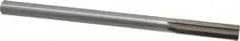 Interstate - 0.619" High Speed Steel Chucking Reamer - Exact Tooling