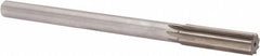 Interstate - 0.633" High Speed Steel 6 Flute Chucking Reamer - Exact Tooling