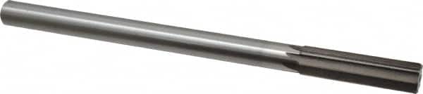 Interstate - 0.637" High Speed Steel Chucking Reamer - Exact Tooling